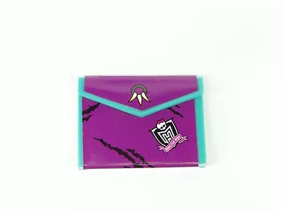 Monster High Replacement Clawdeen Wolf Schools Out Purple Folder Binder Wave 2 • $7.39