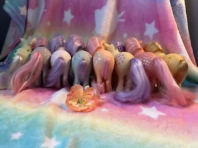 My Little Pony Collectors Pose Lot Of 8 Minty Others Vintage Flat Foot • $22.50