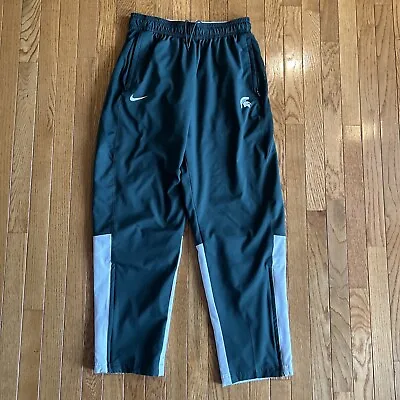 Nike DRI-FIT MSU Michigan State Spartans On Field Track Pants Size Large • $17.99