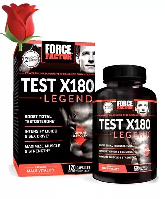 Force Factor Test X180 Legend - Testosterone Booster And Muscle Builder For Men  • $54.99