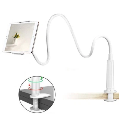 $13.99 • Buy Universal Gooseneck Tablet Desktop Holder Bed Sofa Long Arm Lazy Stand For IPad