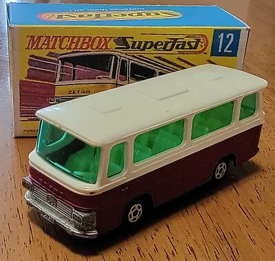 Matchbox Superfast 12 Setra Coach 1970 / Crafted Box  • $12