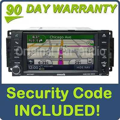 CHRYSLER DODGE JEEP RHB Mygig Navigation GPS Touch Screen Radio MP3 CD Player • $653