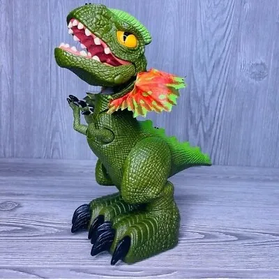 Screature Dinosaur Toy Mattel 2008 Interactive Snaps Growling Jurassic Dinosaur • $80