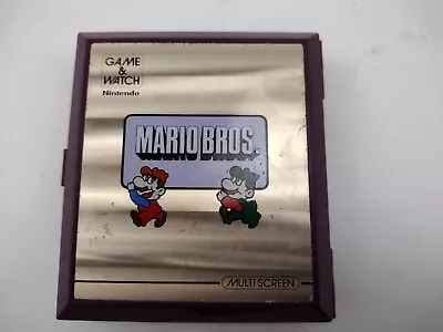 1983 Vintage Nintendo Game & Watch Mario Bros Working • $149.99