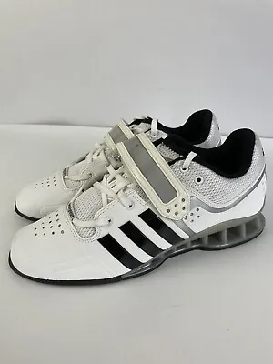 Adidas AdiPower Weightlifting White M25733 Mens Size 7.5 • $149.60