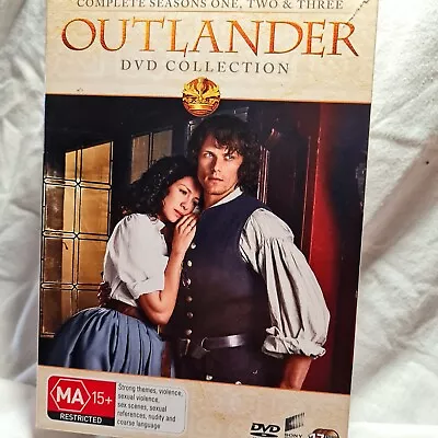 Outlander Season 1 2 & 3 DVD 17-Disc Set  MA15+ Region 4 Aus • $39.50