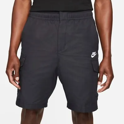 Nike Sportswear Utility Cargo Shorts Unlined Black Large • $94.50