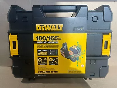 DeWalt DCLE34520GB 20V MAX Cordless 5 Spot Green Line Laser (TOOL ONLY) • $390