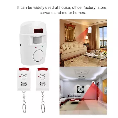 Wireless Infrared PIR Motion Sensor Detector Security Alarm System Garage Ga FOD • $16.08