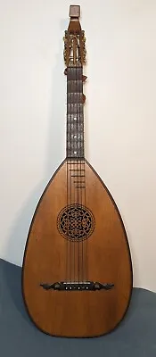 🪕Vintage Lute/Mandolin?/Luthne 6 String Musical Instrument For Repair  • $220