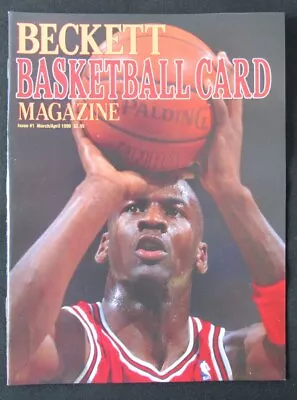 March/April 1990 Beckett Basketball Card Magazine Michael Jordan 176466 • $9.50