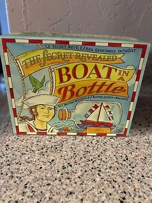 Boat In A Bottle Kit By Authentic Models • $20