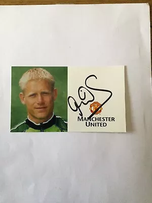£27 • Buy PETER SCHMEICHEL ( Manchester United ) Signed Club Card.