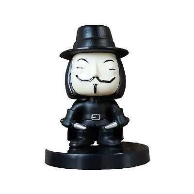 V Character Mini 2  Toy Action Figure V For Vendetta Movie Cake Topper  • $10.96