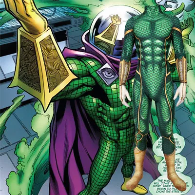 £48.20 • Buy Marvel Mysterio Bodysuit Tights Zentai Jumpsuit Cos Villain Clothing Halloween