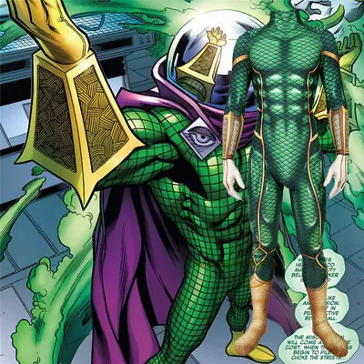 £48.20 • Buy Marvel Mysterio Bodysuit Tights Zentai Jumpsuit Cos Villain Clothing Halloween