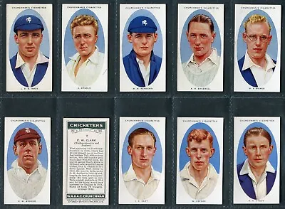 £2.99 • Buy Churchman  1936 -  Cricketers  - Cigarette Cards - Pick Your Card