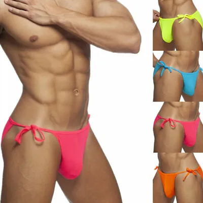Men's Swimwear Swim Pants Board Shorts Bikini Briefs Low-rise Beach Underwear • $10.99