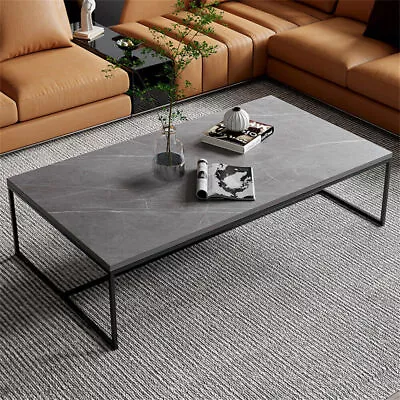 Heavy Duty Marble Coffee Table Anit-scratch Center Tea Table Accent Table Bench • $109.93