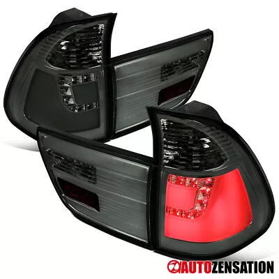 $190.99 • Buy Fit 2000-2006 BMW X5 E53 Smoke Tail Lights Rear Brake Lamps LED Bar Left+Right