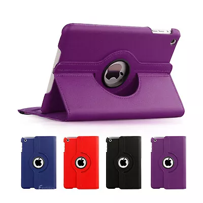 IPad Mini 3 2 1 Case Premium 360 Rotating Smart Leather Cover Pouch For Apple • $9.95