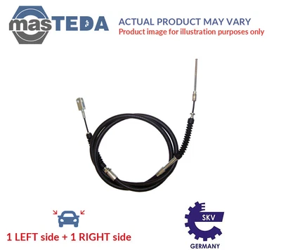 £56.99 • Buy 25skv926 Handbrake Cable Pair Centre Skv Germany 2pcs New Oe Replacement