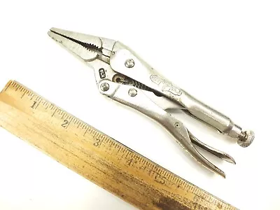 Vise Grip Tools 6  Long Needle Nose Jaw Locking Pliers Usa - 6ln Vice Grips • $3.25