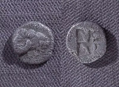  Ancient Greek Troas Kebren   387-310 B.C   Silver Obol • $64