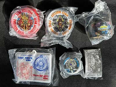 Takara Tomy Beyblade Burst Bladers Goods Collection Gacha Complete Set Sealed • $38.99