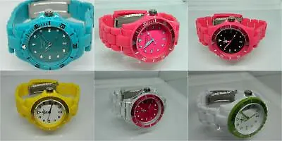 Fahrenheit Colours Unisex Bracelet Watches With Rotating Bezel Various Colours • £21.99