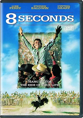 8 Seconds DVD New Bull Riding Luke Perry Stephen Baldwin Cynthia Geary • $14.68