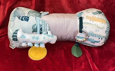 Mamia Tummy Time Pillow Roller Pillow Green Crocodile  • £7.50