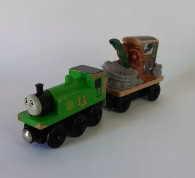 Thomas And Friends Wooden Railway OLIVER Train + SCRAP MONSTER • $12.95