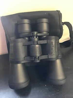 Vivitar Binoculars 7X50 With Black Soft Case • $9.99