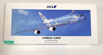 1:200 A380  ANA FLYING HONU Sunset Orange JA380A  ANA Airplane Model Near Mint • $200