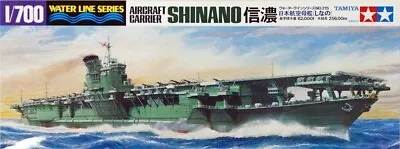 Tamiya 31215 1/700 Scale Model Kit WWII IJN Japanese Aircraft Carrier Shinano • $39.05