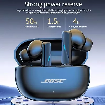 BOSE Wireless Bluetooth Headset Touch Control Mic Earbuds Noise Cancelling • $85.99