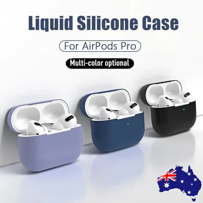 $4.95 • Buy Silicone Case For Airpods Pro Shockproof Slim Soft Protective Cover Skin Cases