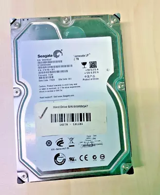 USED) SEAGATE 3.5  2TB SATA Hard Drive (ST32000542AS) • $39.99