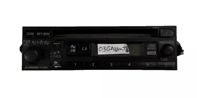 02 03 Mitsubishi Galant Audio Radio Receiver Disc CD Player MR587249 • $59.99