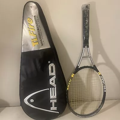 Tennis Racquet Head Ti.Fire Tour Edition 4.5/8” Grip L4 W/ Cover X Long Vintage • $19.99