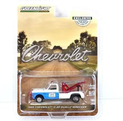 $6.99 • Buy 1:64 GreenLight 69 Chevrolet C-30 Dually Wrecker Hazzard County Garage Hobby Ex