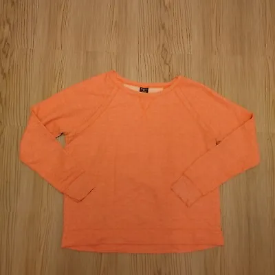 £5.50 • Buy Reebok Jumper Sweatshirt Women's XL Orange Peach Long Sleeve Crew Neck 