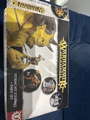 Warhammer Age Of Sigmar Stormcast Eternals + Paint Set • £12