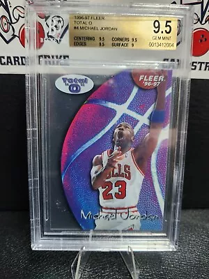 1996-97 Fleer  Total O  Michael Jordan #4 BGS 9.5 • $1026.88