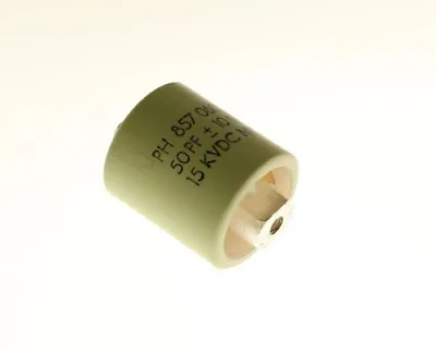50pF 15000V Ceramic Transmitting RF Rated Capacitor 15KV DC 15000 Volts • $84.99