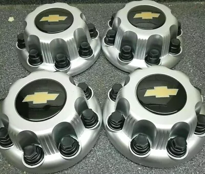 $59.99 • Buy 8 Lugs New Matte Chevy Express Van Hd 2500 3500 9597170 Wheel Center Caps