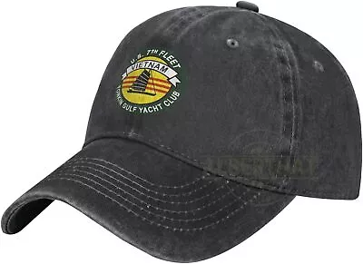 Tonkin Gulf Yacht Club US 7th Fleet Vietnam Adjustable Baseball Cap • $16.25