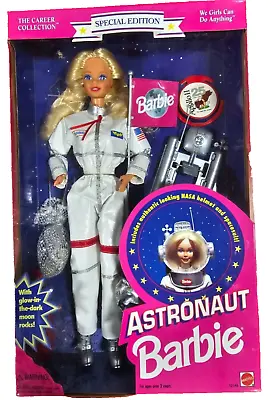 BARBIE Astronaut With Glow In The Dark Moon Rocks  Special Ed 1994 #12149 NRFB • $39.99